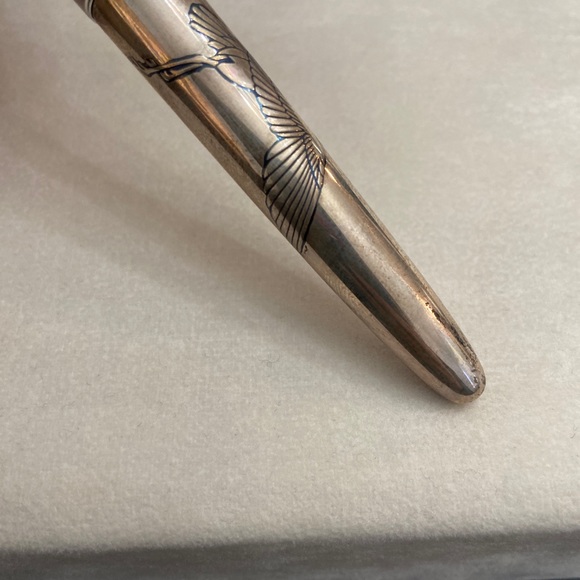 Pilot Namiki Yukari Sterling Silver Fountain Pen - Picture 9 of 12